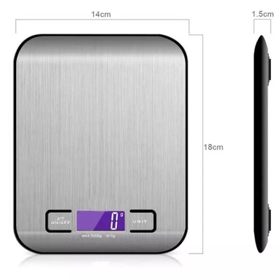 5Kg 5000G 11Lb ميزان مطبخ إلكتروني رقمي وزن غذائي
